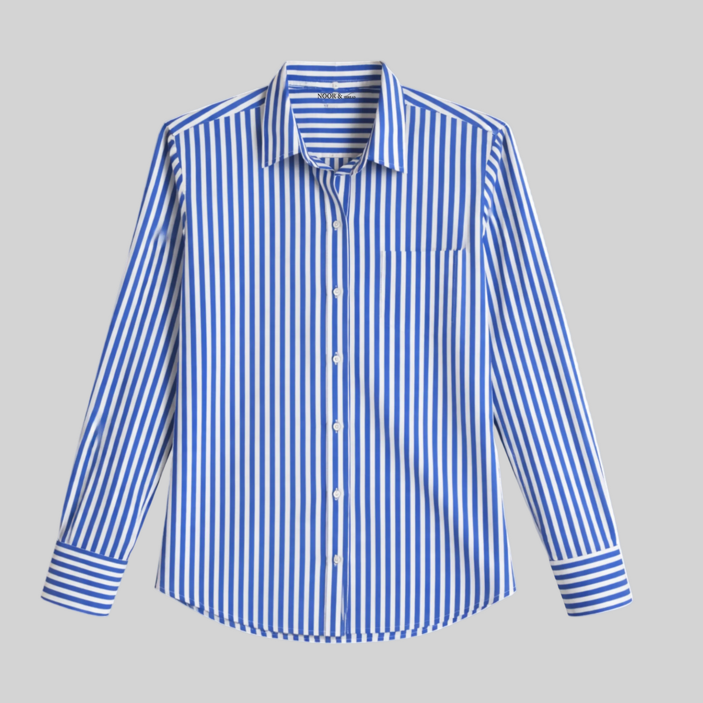 Women's Long Sleeve Cotton Poplin Shirt